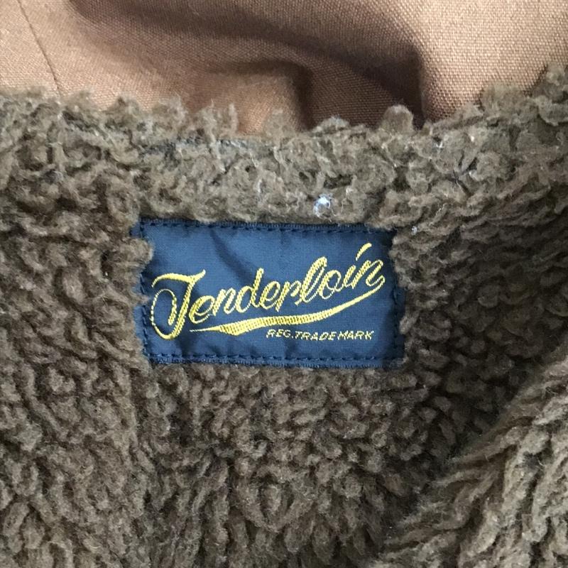 テンダーロイン TENDERLOIN ベスト ベスト ベスト 裏起毛 ノースリーブカットソー M 無地 茶 / ブラウン /  メンズ USED 古着 中古 10096739