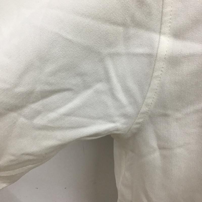 モノマート MONO-MART シャツ、ブラウス 長袖 長袖シャツ カジュアルシャツ カラーシャツ ボタンダウンシャツ XL 無地 白 / ホワイト /  メンズ USED 古着 中古 10096814