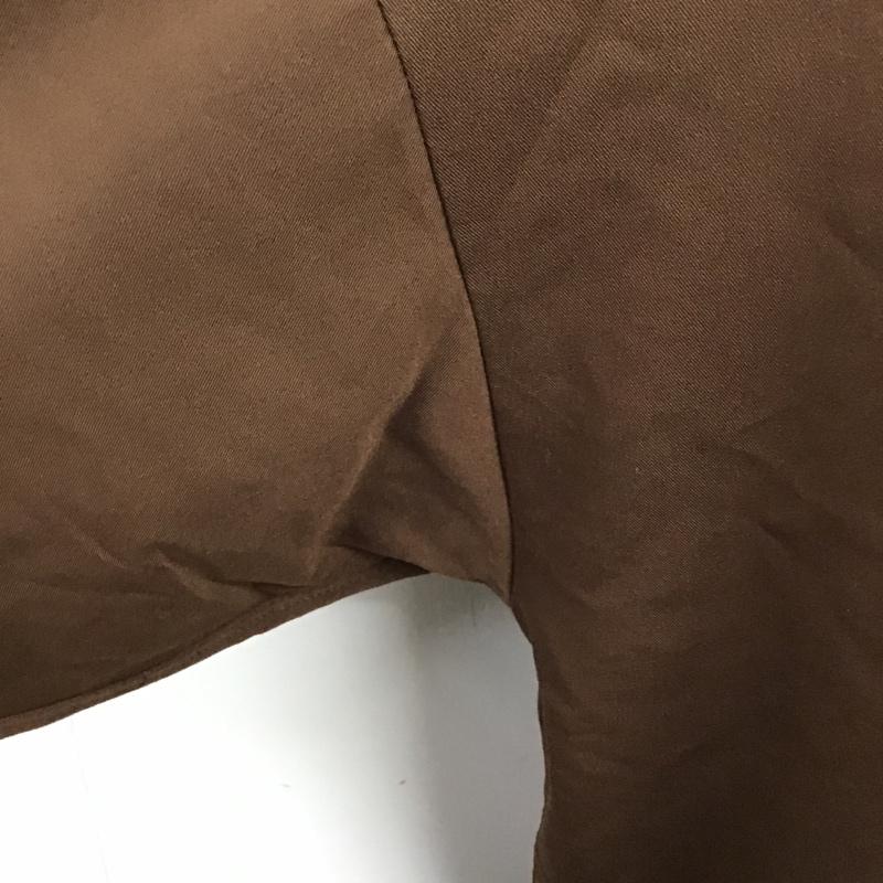 レイジブルー RAGEBLUE シャツ、ブラウス 長袖 長袖シャツ カジュアルシャツ 無地 S 無地 茶 / ブラウン /  メンズ USED 古着 中古 10096828