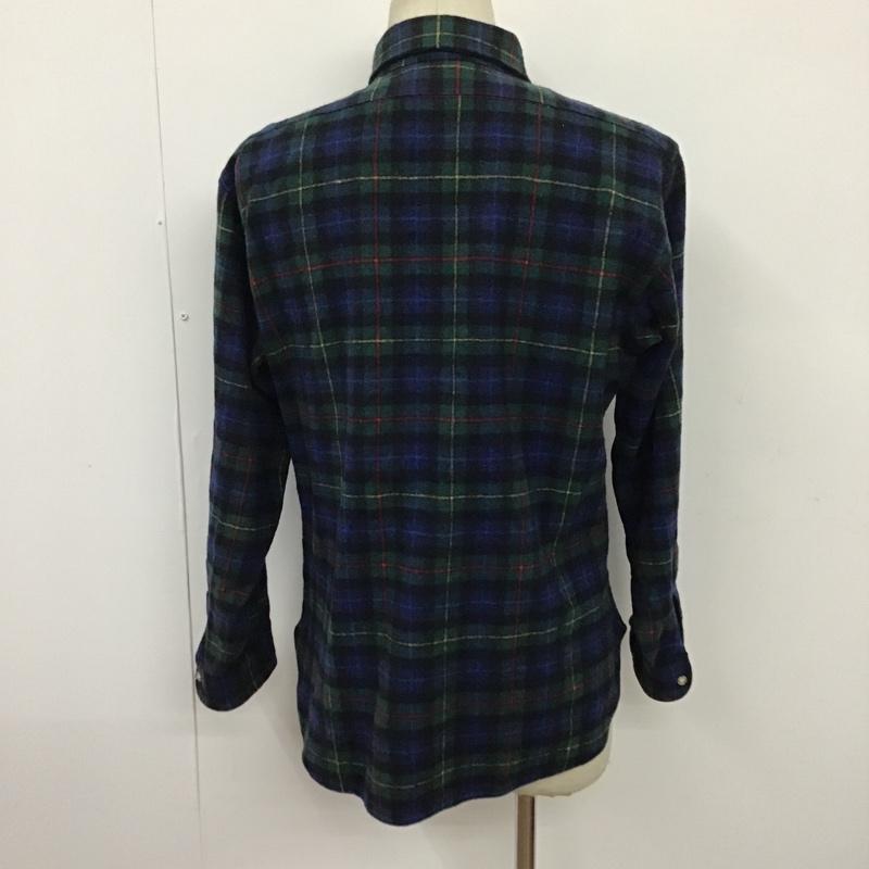ペンドルトン PENDLETON シャツ、ブラウス 長袖 長袖シャツ チェックシャツ 古着 カラーシャツ ポケットTシャツ L チェック マルチカラー / マルチカラー /  メンズ USED 古着 中古 10096867