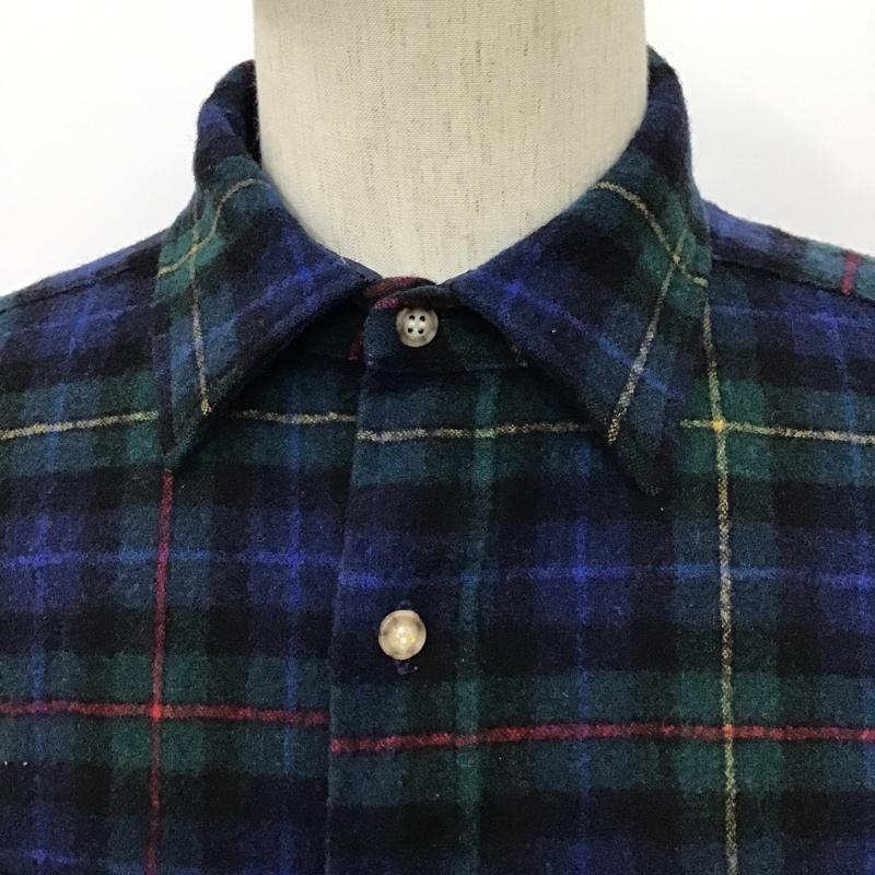 ペンドルトン PENDLETON シャツ、ブラウス 長袖 長袖シャツ チェックシャツ 古着 カラーシャツ ポケットTシャツ L チェック マルチカラー / マルチカラー /  メンズ USED 古着 中古 10096867