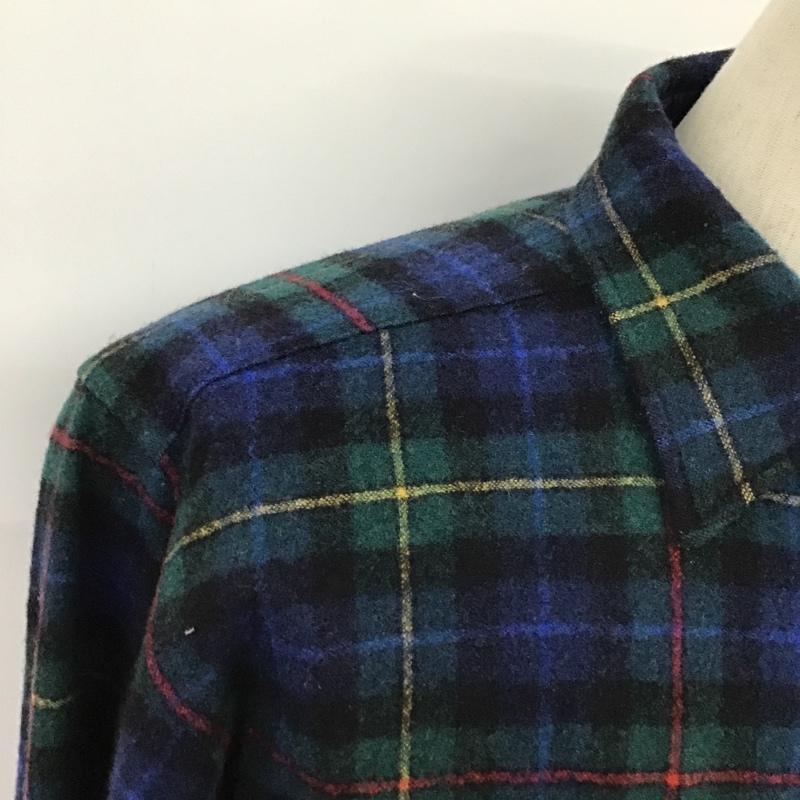 ペンドルトン PENDLETON シャツ、ブラウス 長袖 長袖シャツ チェックシャツ 古着 カラーシャツ ポケットTシャツ L チェック マルチカラー / マルチカラー /  メンズ USED 古着 中古 10096867