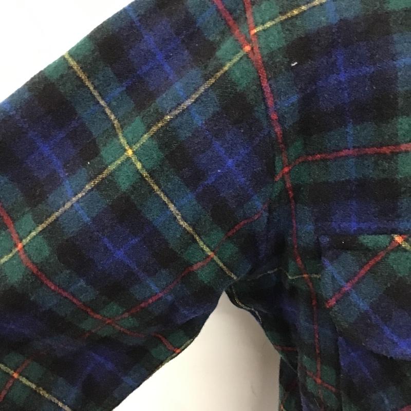 ペンドルトン PENDLETON シャツ、ブラウス 長袖 長袖シャツ チェックシャツ 古着 カラーシャツ ポケットTシャツ L チェック マルチカラー / マルチカラー /  メンズ USED 古着 中古 10096867