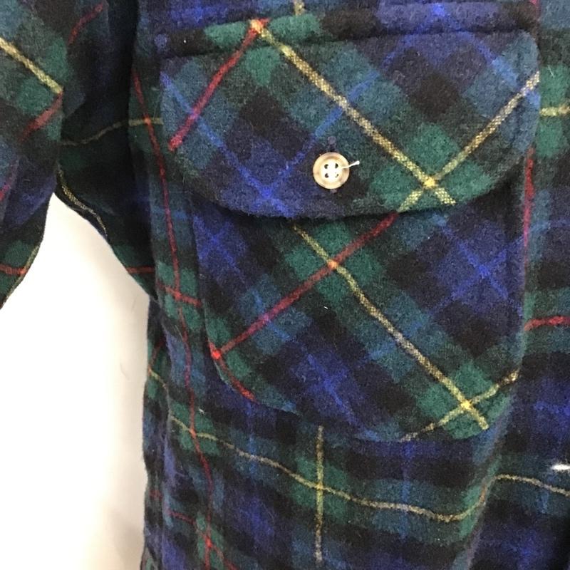ペンドルトン PENDLETON シャツ、ブラウス 長袖 長袖シャツ チェックシャツ 古着 カラーシャツ ポケットTシャツ L チェック マルチカラー / マルチカラー /  メンズ USED 古着 中古 10096867