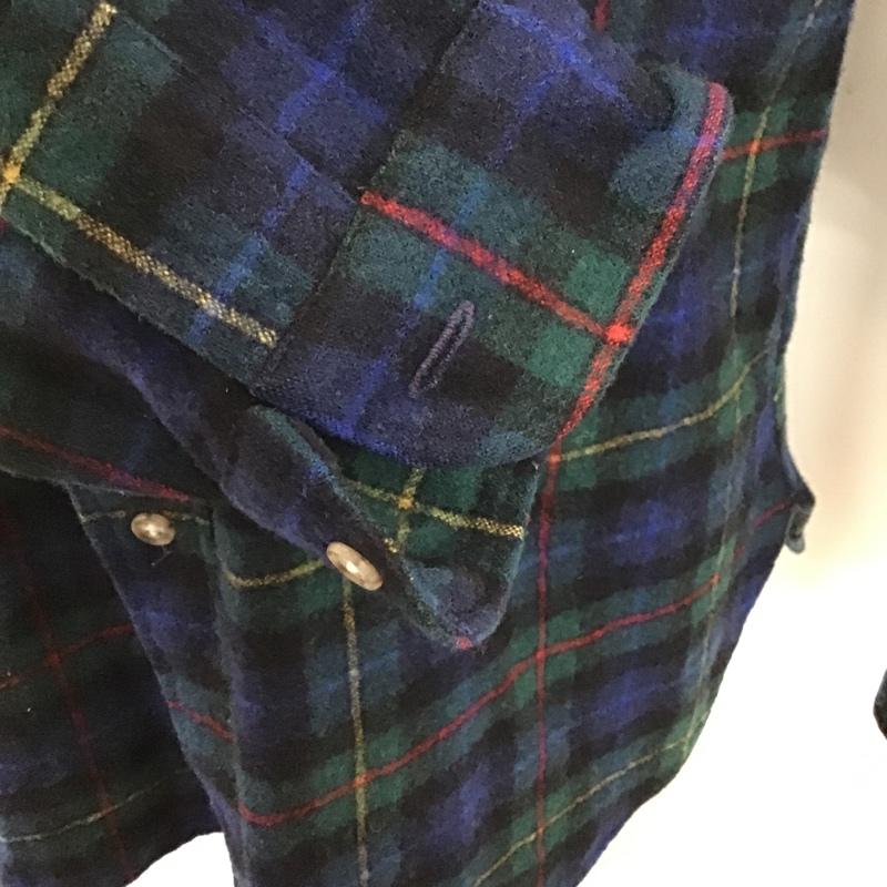 ペンドルトン PENDLETON シャツ、ブラウス 長袖 長袖シャツ チェックシャツ 古着 カラーシャツ ポケットTシャツ L チェック マルチカラー / マルチカラー /  メンズ USED 古着 中古 10096867