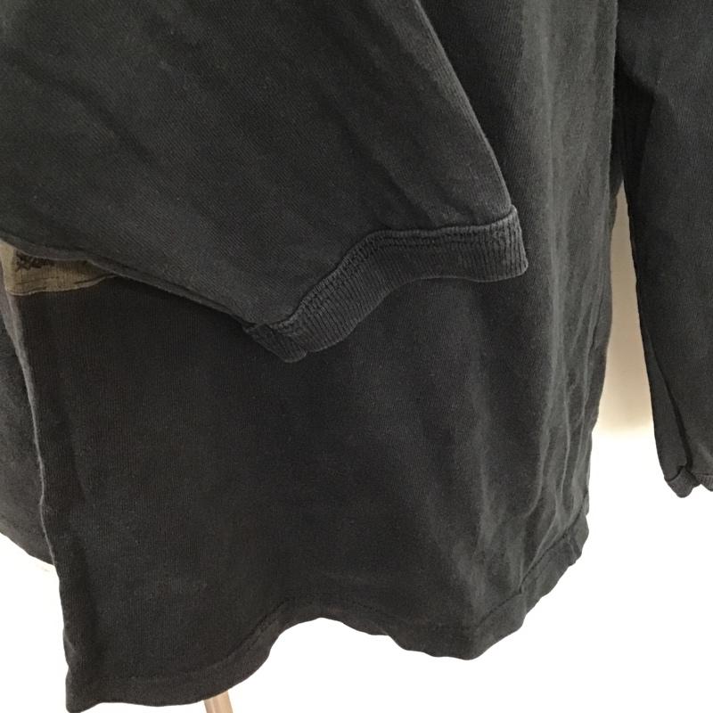 ステューシー STUSSY Tシャツ 長袖 L プリント 黒 / ブラック /  メンズ USED 古着 中古 10096875