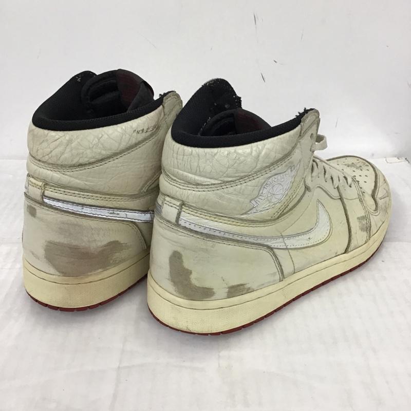 ナイキ NIKE スニーカー スニーカー BV1803-106 AIR JORDAN 1 HIGH OG NRG 28.5cm 箱有 28.5cm ロゴ、文字 アイボリー / アイボリー / X 黒 / ブラック /  メンズ USED 古着 中古 10096914