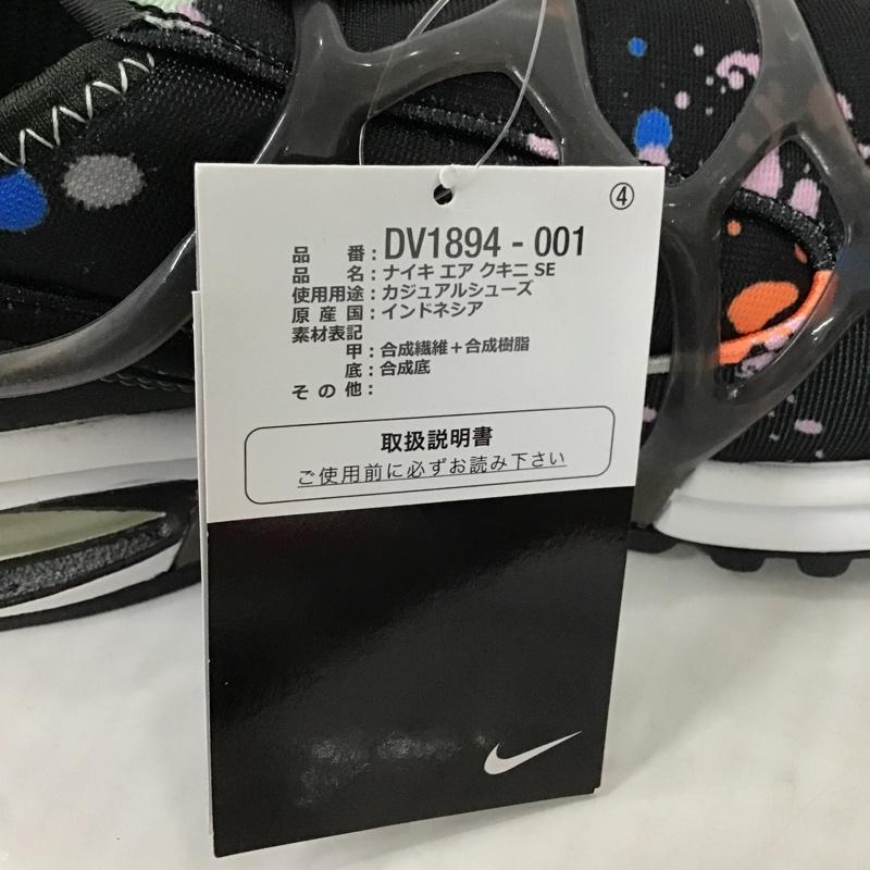 ナイキ NIKE スニーカー スニーカー DV1894-001 AIR KUKINI SE 28cm 箱有 28.0cm ワンポイント 黒 / ブラック /  メンズ USED 古着 中古 10096919