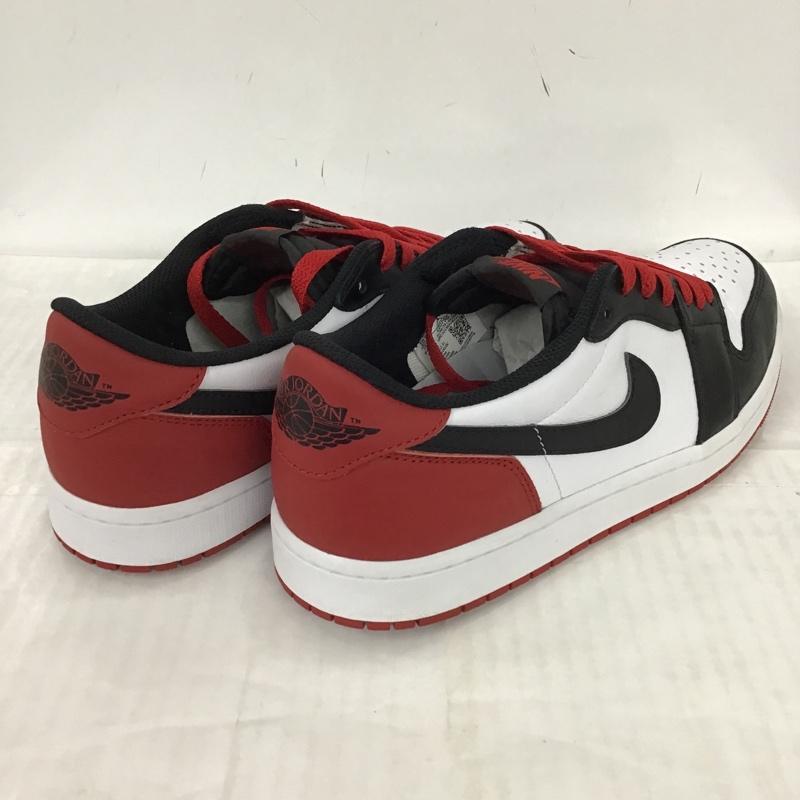 ナイキ NIKE スニーカー スニーカー CZ0790-106 AIR JORDAN 1 LOW OG 28.5cm 箱有 28.5cm ロゴ、文字 白 / ホワイト / X 黒 / ブラック / X 赤 / レッド /  メンズ USED 古着 中古 10096921