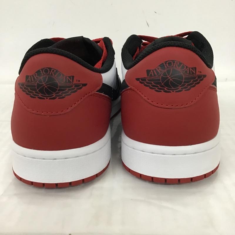 ナイキ NIKE スニーカー スニーカー CZ0790-106 AIR JORDAN 1 LOW OG 28.5cm 箱有 28.5cm ロゴ、文字 白 / ホワイト / X 黒 / ブラック / X 赤 / レッド /  メンズ USED 古着 中古 10096921