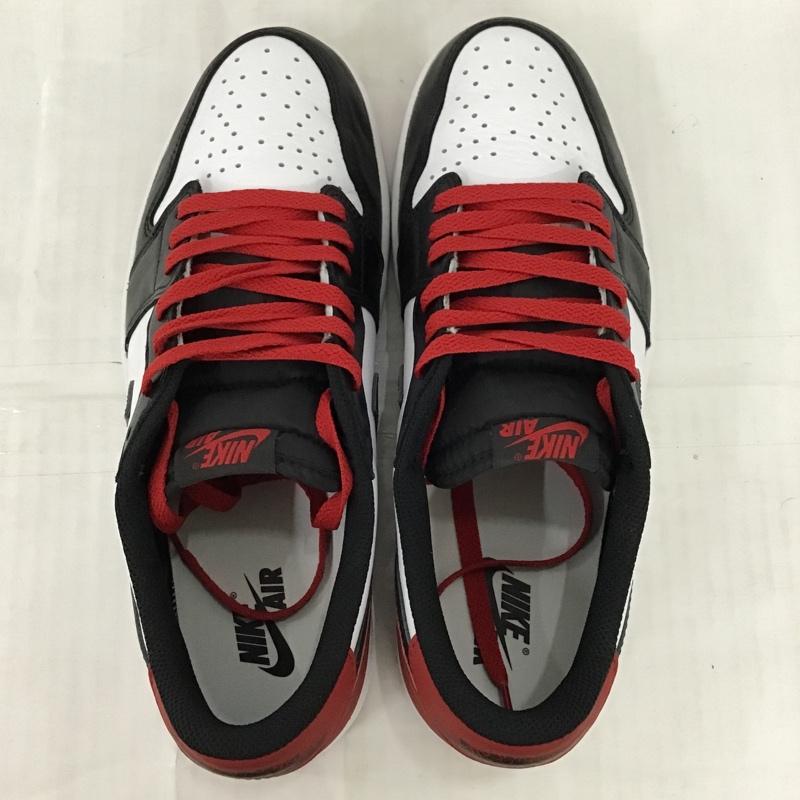 ナイキ NIKE スニーカー スニーカー CZ0790-106 AIR JORDAN 1 LOW OG 28.5cm 箱有 28.5cm ロゴ、文字 白 / ホワイト / X 黒 / ブラック / X 赤 / レッド /  メンズ USED 古着 中古 10096921