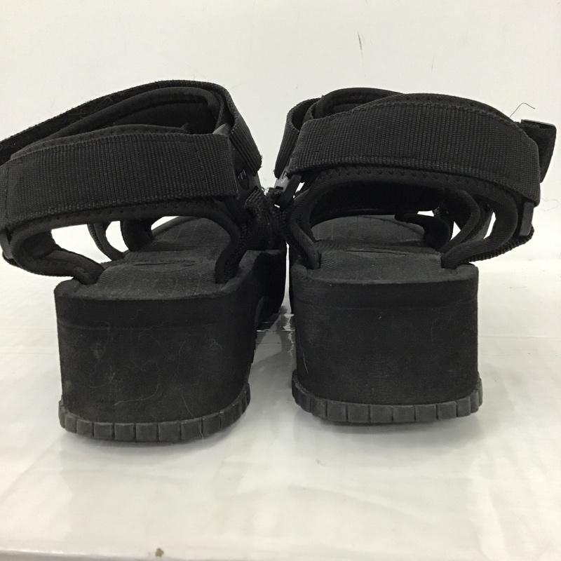 シャカ SHAKA サンダル サンダル スポーツサンダル プラットフォーム ロゴ、文字 黒 / ブラック /  レディース USED 古着 中古 10096924