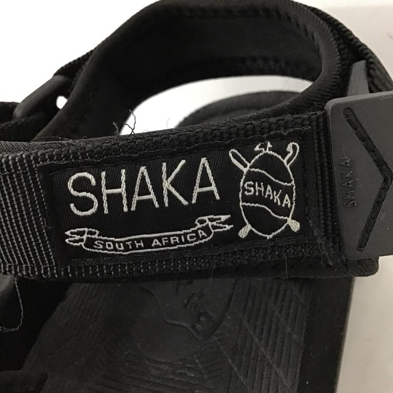 シャカ SHAKA サンダル サンダル スポーツサンダル プラットフォーム ロゴ、文字 黒 / ブラック /  レディース USED 古着 中古 10096924