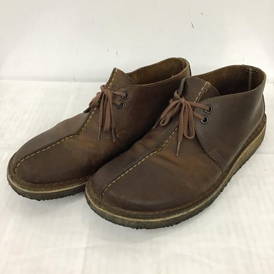 クラークス Clarks ブーツ ショートブーツ 36449 デザートトレック US9 US：9 無地 ダークブラウン / ダークブラウン /  メンズ USED 古着 中古 10096930