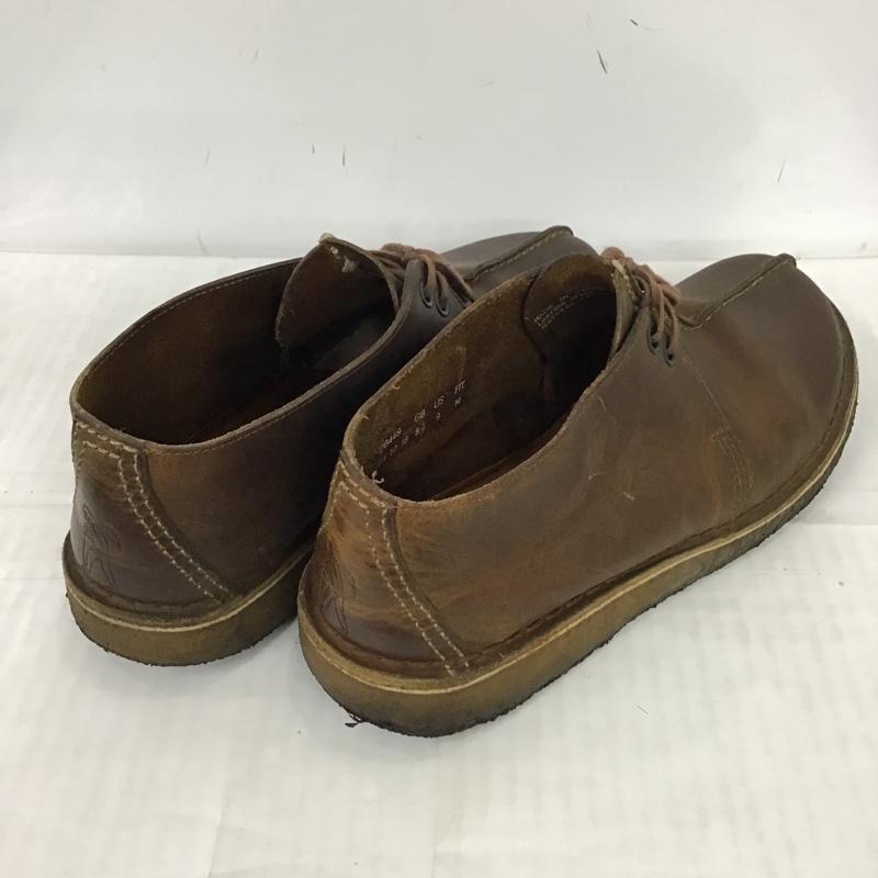 クラークス Clarks ブーツ ショートブーツ 36449 デザートトレック US9 US：9 無地 ダークブラウン / ダークブラウン /  メンズ USED 古着 中古 10096930