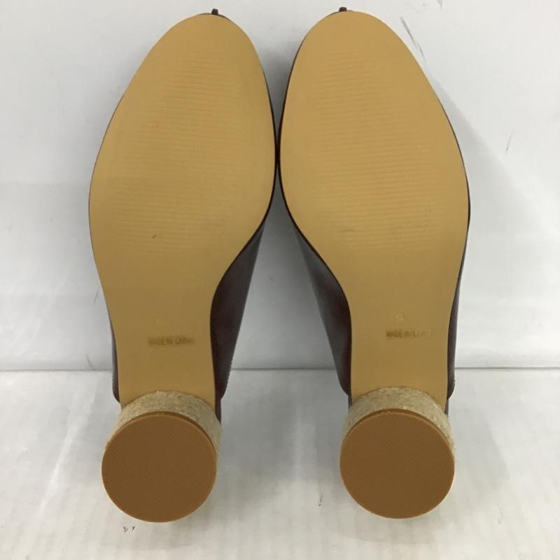 マウジー MOUSSY ミュール ミュール 1380 JUTE ROUND HEEL S 無地 茶 / ブラウン /  レディース USED 古着 中古 10096931