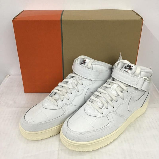 ナイキ NIKE スニーカー スニーカー DZ4866-121 WMNS AIR FORCE 1 07 MID LX 28cm 箱有 28.0cm ロゴ、文字 白 / ホワイト /  メンズ USED 古着 中古 10096932