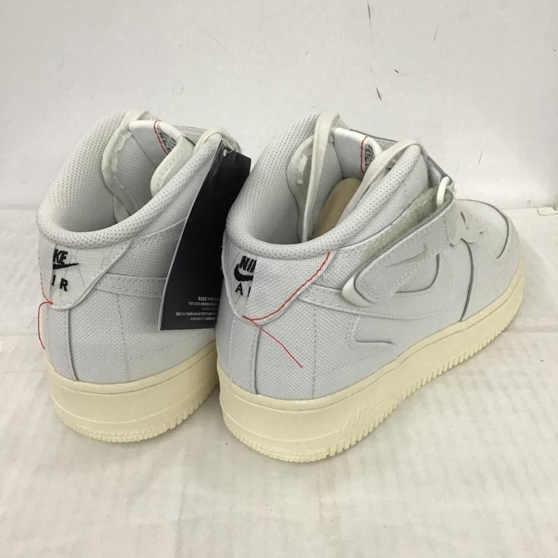 ナイキ NIKE スニーカー スニーカー DZ4866-121 WMNS AIR FORCE 1 07 MID LX 28cm 箱有 28.0cm ロゴ、文字 白 / ホワイト /  メンズ USED 古着 中古 10096932