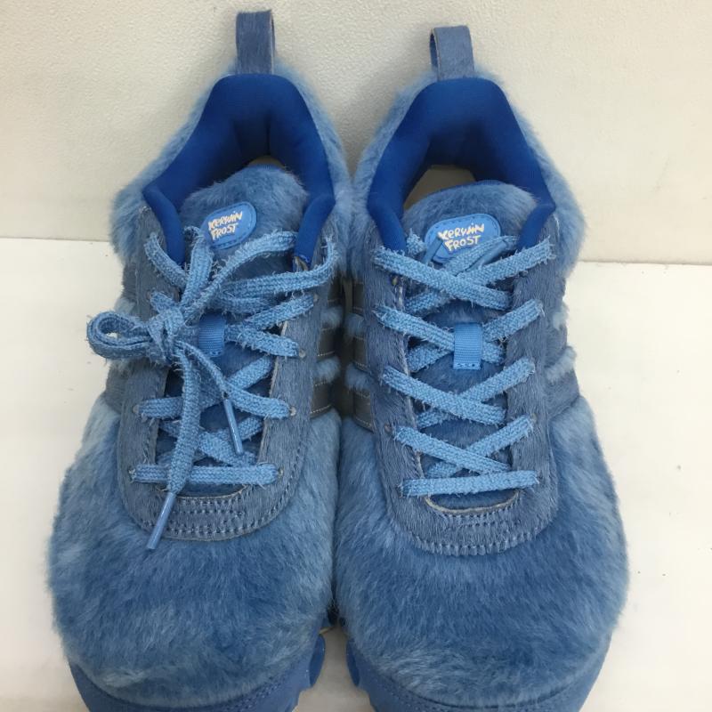 アディダス adidas スニーカー スニーカー KERWIN FROST カーウィン・フロスト MICROBOUNCE マイクロバウンス GX6446 27.5cm ロゴ、文字 水色 / ライトブルー /  メンズ USED 古着 中古 10096956