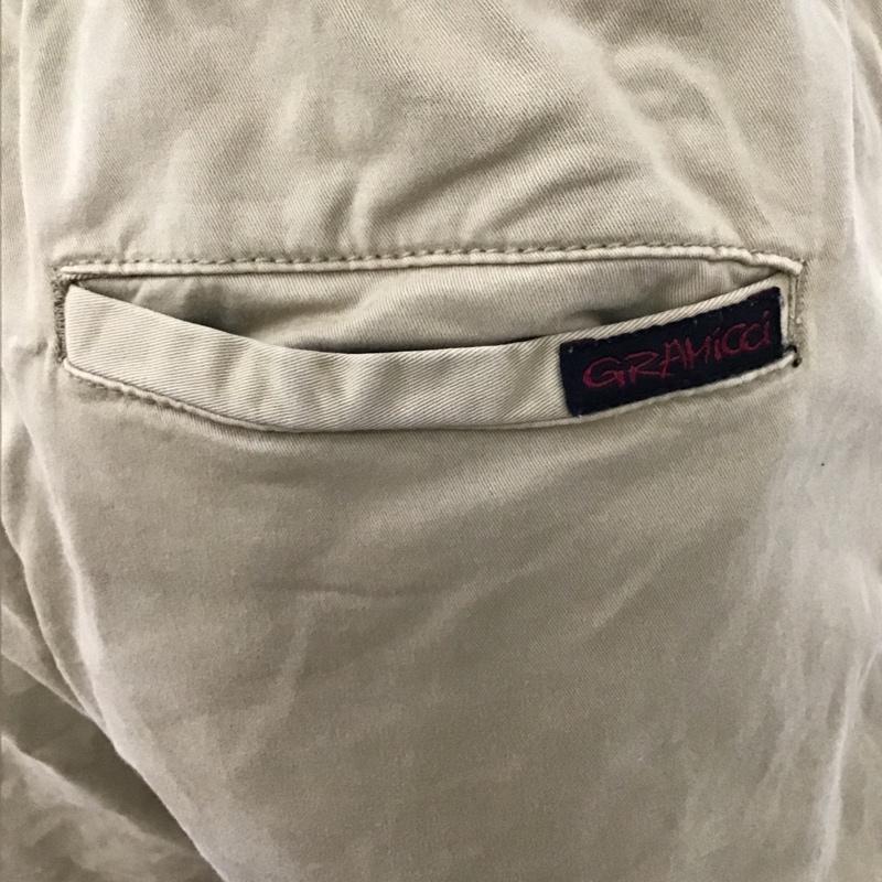 グラミチ GRAMICCI パンツ ショートパンツ 8555-NOJ スタンダードショートパンツ ハーフパンツ M 無地 ベージュ / ベージュ /  メンズ USED 古着 中古 10096988