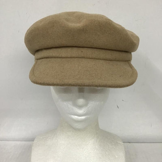 アイテムズ アーバンリサーチ ITEMS URBAN RESEARCH 帽子 キャップ IT17-2CA002 メルトンキャスケット タグ付き 無地 ベージュ / ベージュ /  レディース USED 古着 中古 10097027