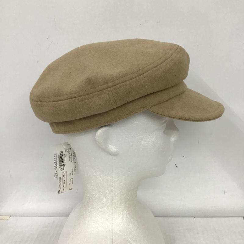 アイテムズ アーバンリサーチ ITEMS URBAN RESEARCH 帽子 キャップ IT17-2CA002 メルトンキャスケット タグ付き 無地 ベージュ / ベージュ /  レディース USED 古着 中古 10097027