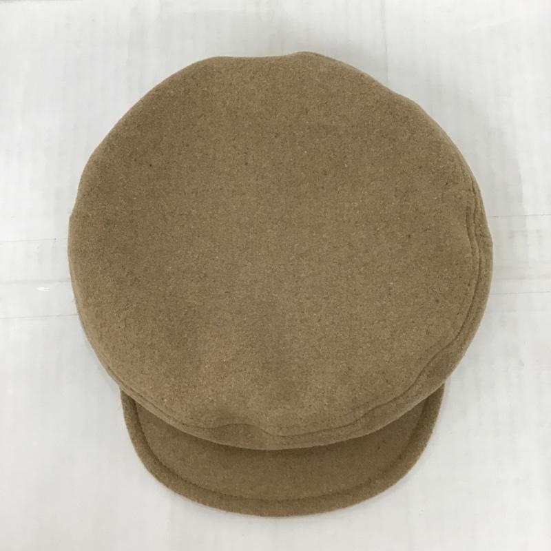 アイテムズ アーバンリサーチ ITEMS URBAN RESEARCH 帽子 キャップ IT17-2CA002 メルトンキャスケット タグ付き 無地 ベージュ / ベージュ /  レディース USED 古着 中古 10097027