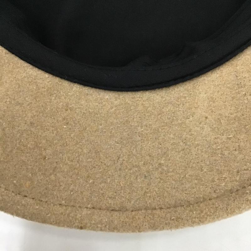 アイテムズ アーバンリサーチ ITEMS URBAN RESEARCH 帽子 キャップ IT17-2CA002 メルトンキャスケット タグ付き 無地 ベージュ / ベージュ /  レディース USED 古着 中古 10097027
