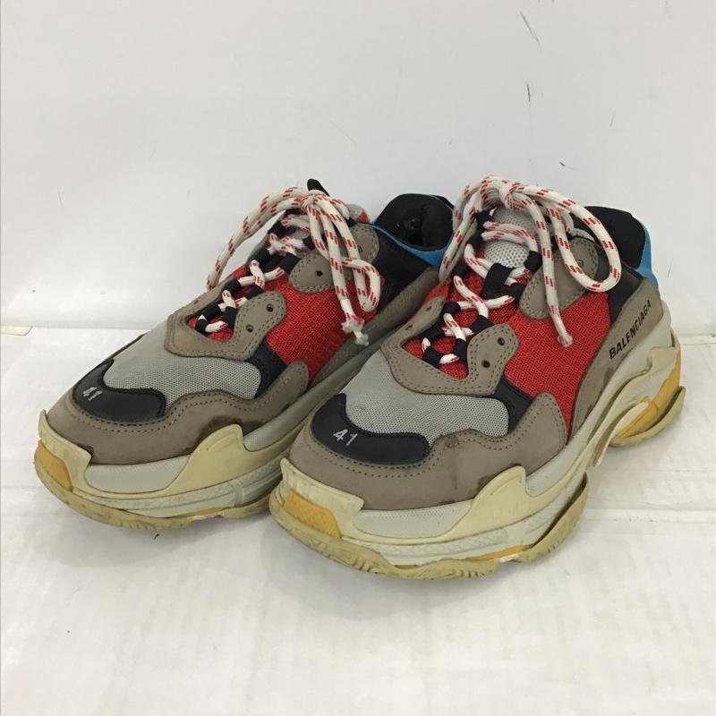 バレンシアガ BALENCIAGA スニーカー スニーカー 533883 TRIPLE S 27cm 27.0cm ロゴ、文字 マルチカラー / マルチカラー /  メンズ USED 古着 中古 10097031