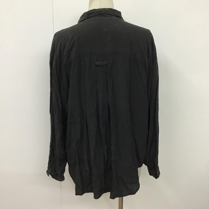 古着 USED シャツ、ブラウス 長袖 kikomo 無地 黒 / ブラック /  メンズ USED 古着 中古 10097051