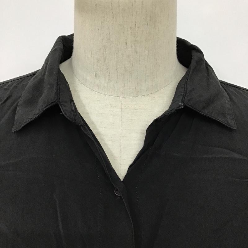 古着 USED シャツ、ブラウス 長袖 kikomo 無地 黒 / ブラック /  メンズ USED 古着 中古 10097051