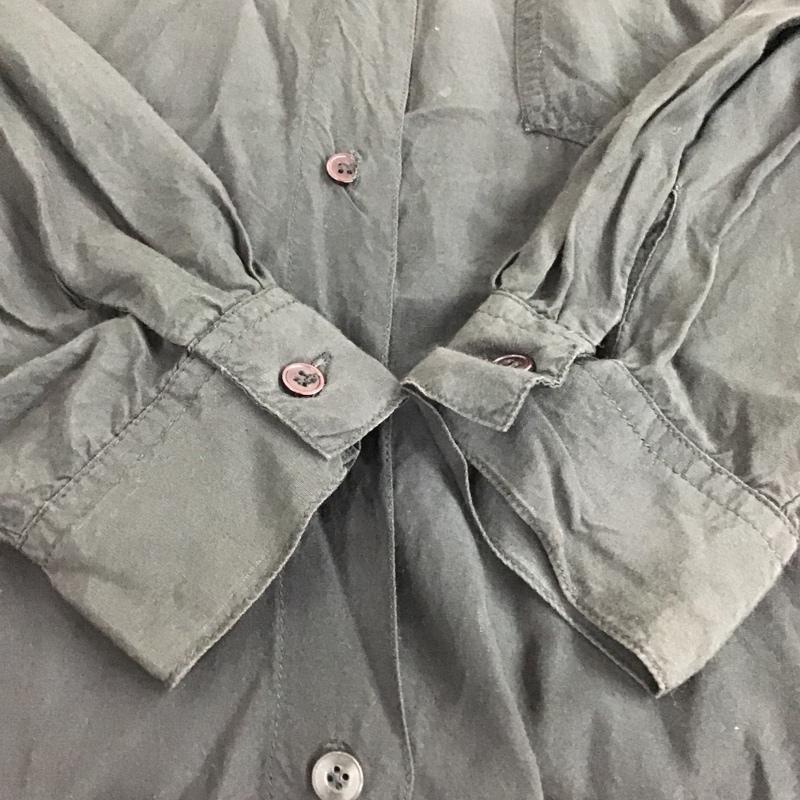 古着 USED シャツ、ブラウス 長袖 kikomo 無地 黒 / ブラック /  メンズ USED 古着 中古 10097051