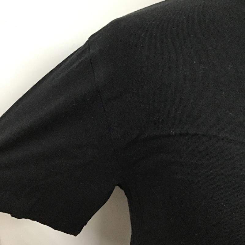 デウスエクスマキナ DEUS EX MACHINA Tシャツ 半袖 DMA51178F THRU THE HEART TEE XS ロゴ、文字 黒 / ブラック /  メンズ USED 古着 中古 10097059