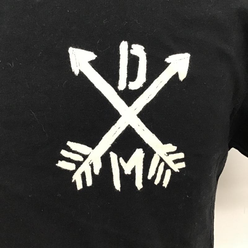 デウスエクスマキナ DEUS EX MACHINA Tシャツ 半袖 DMA51178F THRU THE HEART TEE XS ロゴ、文字 黒 / ブラック /  メンズ USED 古着 中古 10097059