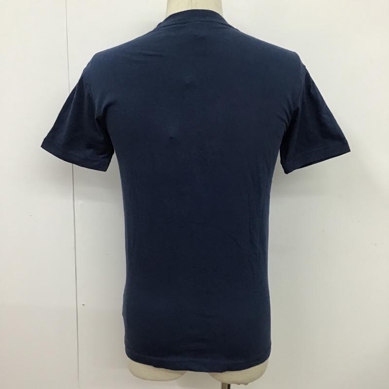 デウスエクスマキナ DEUS EX MACHINA Tシャツ 半袖 DMW41808J DEUS CUSTOM TEE XS ロゴ、文字 紺 / ネイビー /  メンズ USED 古着 中古 10097061