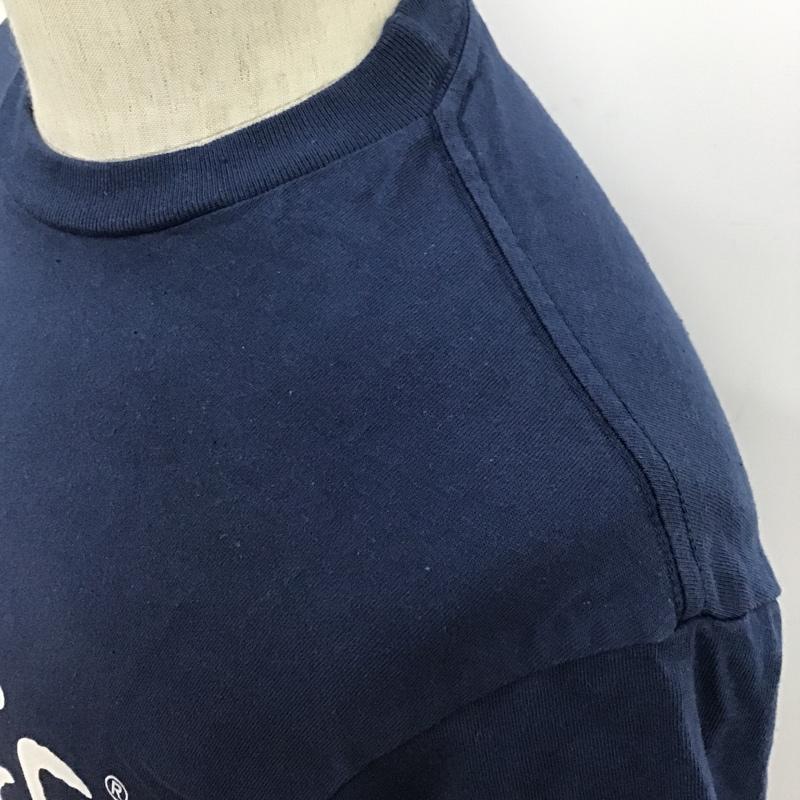 デウスエクスマキナ DEUS EX MACHINA Tシャツ 半袖 DMW41808J DEUS CUSTOM TEE XS ロゴ、文字 紺 / ネイビー /  メンズ USED 古着 中古 10097061