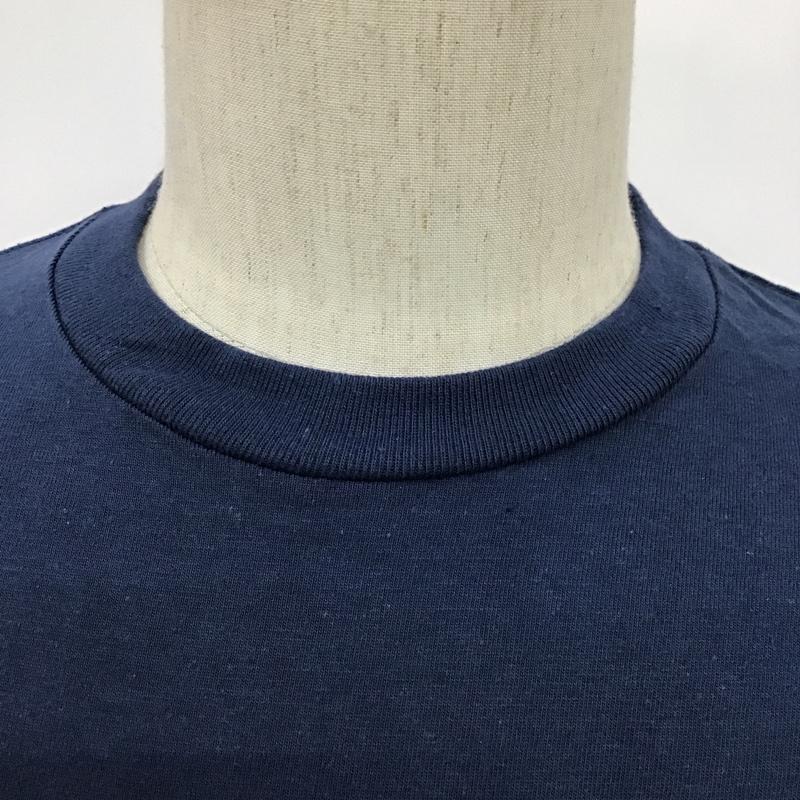 デウスエクスマキナ DEUS EX MACHINA Tシャツ 半袖 DMW41808J DEUS CUSTOM TEE XS ロゴ、文字 紺 / ネイビー /  メンズ USED 古着 中古 10097061