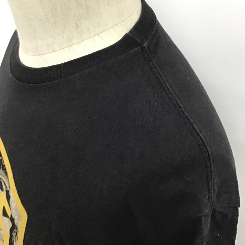 デウスエクスマキナ DEUS EX MACHINA Tシャツ 半袖 DMP71422 ALOHA SHIELD SS Tee XS ロゴ、文字 黒 / ブラック /  メンズ USED 古着 中古 10097064