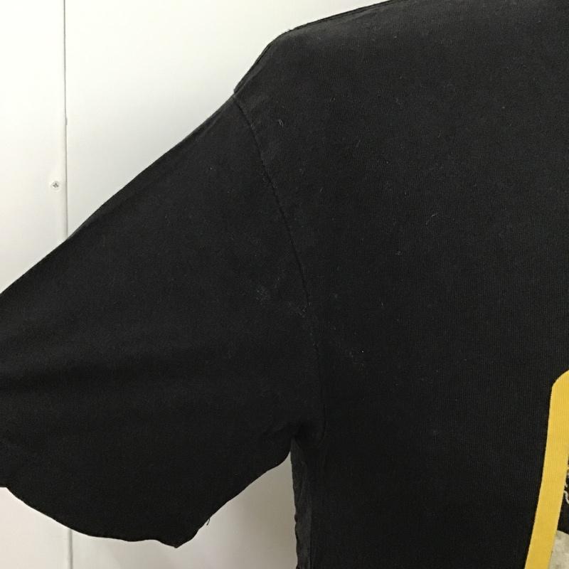 デウスエクスマキナ DEUS EX MACHINA Tシャツ 半袖 DMP71422 ALOHA SHIELD SS Tee XS ロゴ、文字 黒 / ブラック /  メンズ USED 古着 中古 10097064