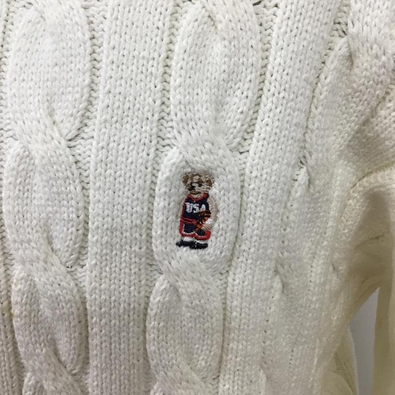 フリークスストア FREAK'S STORE ニット、セーター 長袖 M 無地 白 / ホワイト /  メンズ USED 古着 中古 10097066