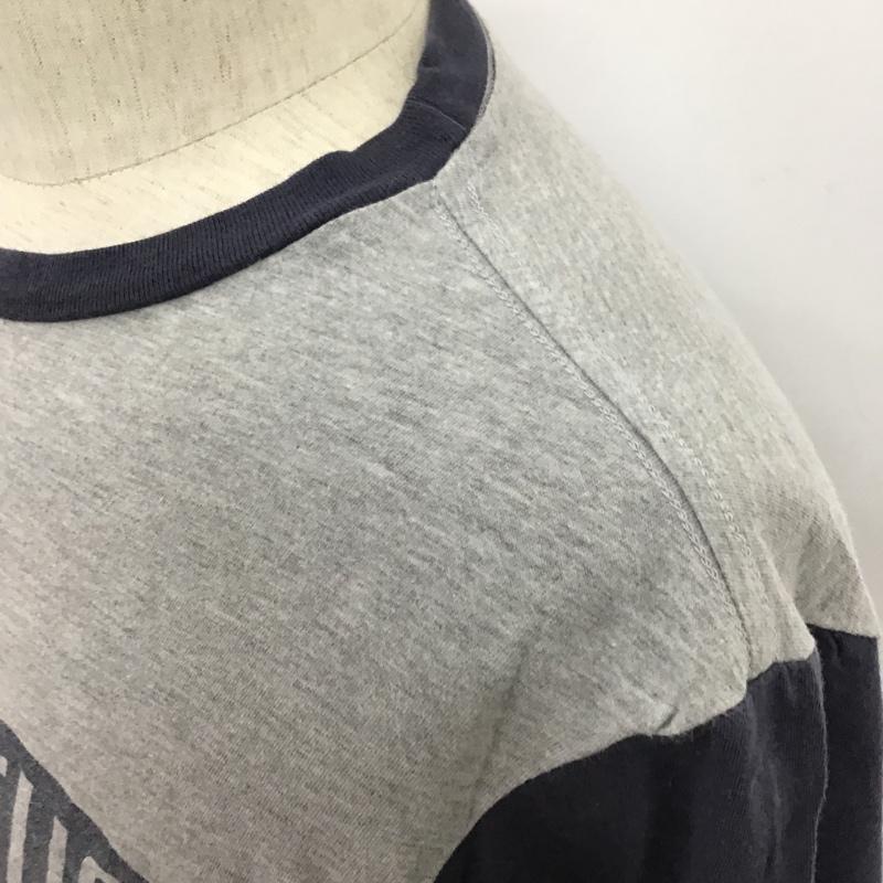 デウスエクスマキナ DEUS EX MACHINA Tシャツ 半袖 DMP51985C ロゴ、文字 灰 / グレー / X 紺 / ネイビー /  メンズ USED 古着 中古 10097067