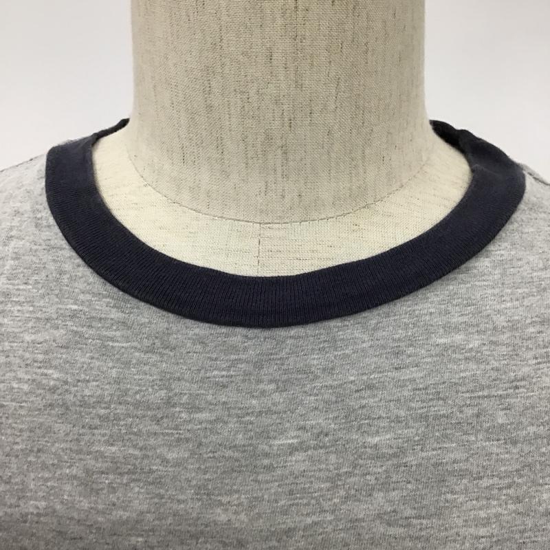 デウスエクスマキナ DEUS EX MACHINA Tシャツ 半袖 DMP51985C ロゴ、文字 灰 / グレー / X 紺 / ネイビー /  メンズ USED 古着 中古 10097067