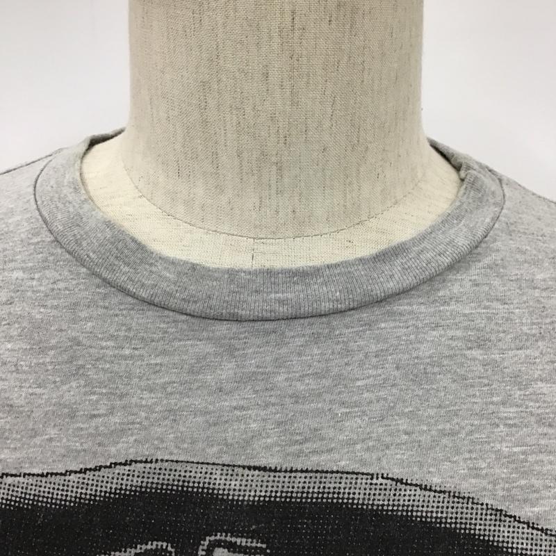 デウスエクスマキナ DEUS EX MACHINA Tシャツ 半袖 DMP51985E S ロゴ、文字 灰 / グレー /  メンズ USED 古着 中古 10097074