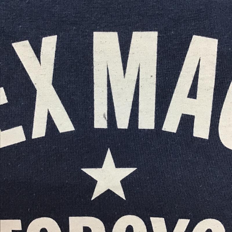 デウスエクスマキナ DEUS EX MACHINA Tシャツ 半袖 DMW41808C S ロゴ、文字 紺 / ネイビー /  メンズ USED 古着 中古 10097077