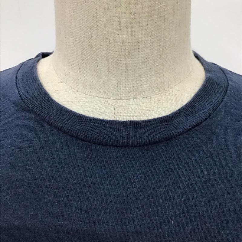 デウスエクスマキナ DEUS EX MACHINA Tシャツ 半袖 DMW41808C S ロゴ、文字 紺 / ネイビー /  メンズ USED 古着 中古 10097077