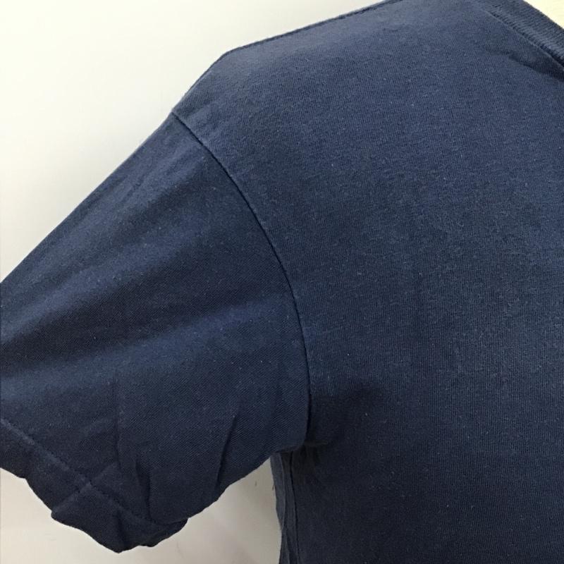 デウスエクスマキナ DEUS EX MACHINA Tシャツ 半袖 DMW41808C S ロゴ、文字 紺 / ネイビー /  メンズ USED 古着 中古 10097077