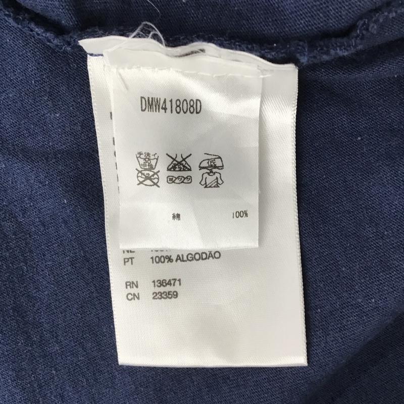デウスエクスマキナ DEUS EX MACHINA Tシャツ 半袖 DMW41808D バックプリント XS ロゴ、文字 紺 / ネイビー /  メンズ USED 古着 中古 10097086