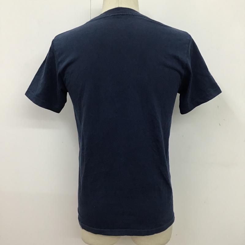 スタンダード カリフォルニア STANDARD CALIFORNIA Tシャツ 半袖 ロゴ S プリント 紺 / ネイビー /  メンズ USED 古着 中古 10097099