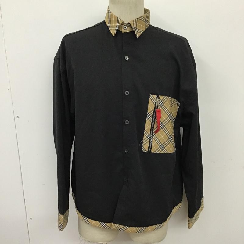 古着 USED シャツ、ブラウス 長袖 S 無地 マルチカラー / マルチカラー /  メンズ USED 古着 中古 10097141