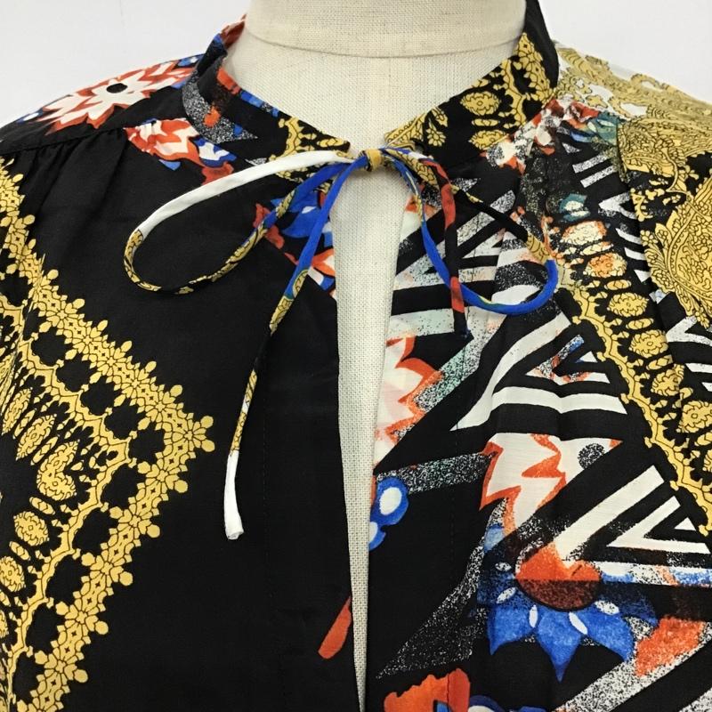 マカフィー MACPHEE カットソー 半袖 38 総柄 マルチカラー / マルチカラー /  レディース USED 古着 中古 10097147